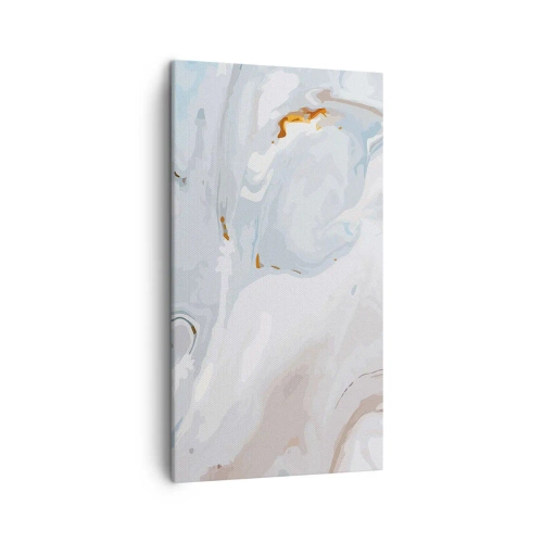Schilderen op canvas - Het wit is verheven - 45x80 cm