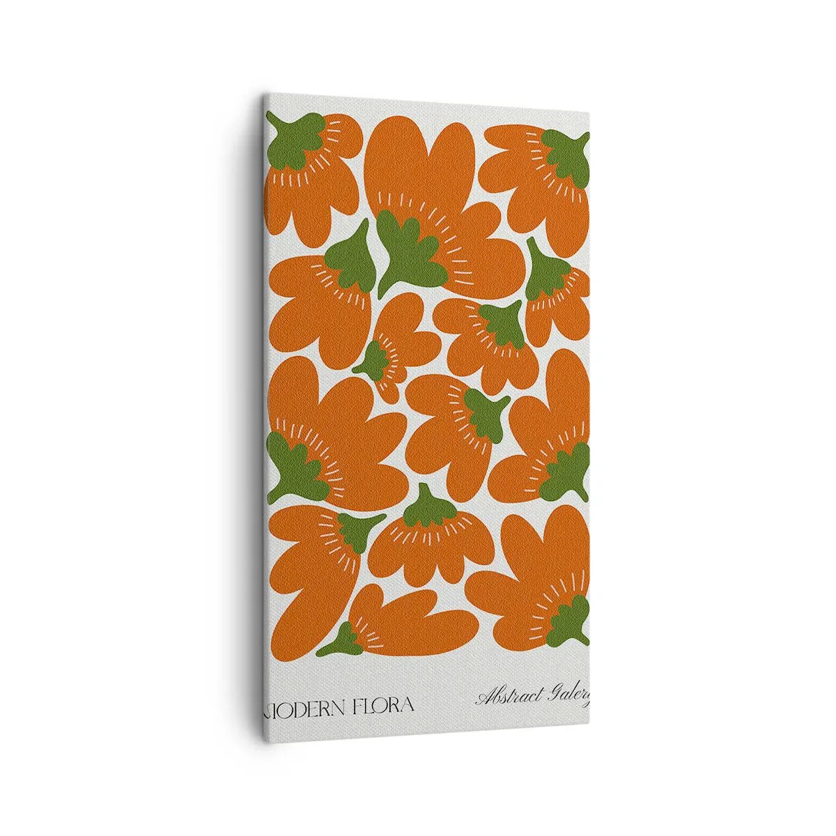 Schilderen op canvas - Uit het leven van bloemen - 45x80 cm