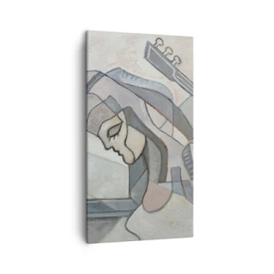 Schilderen op canvas - In de kracht van muziek - 45x80 cm