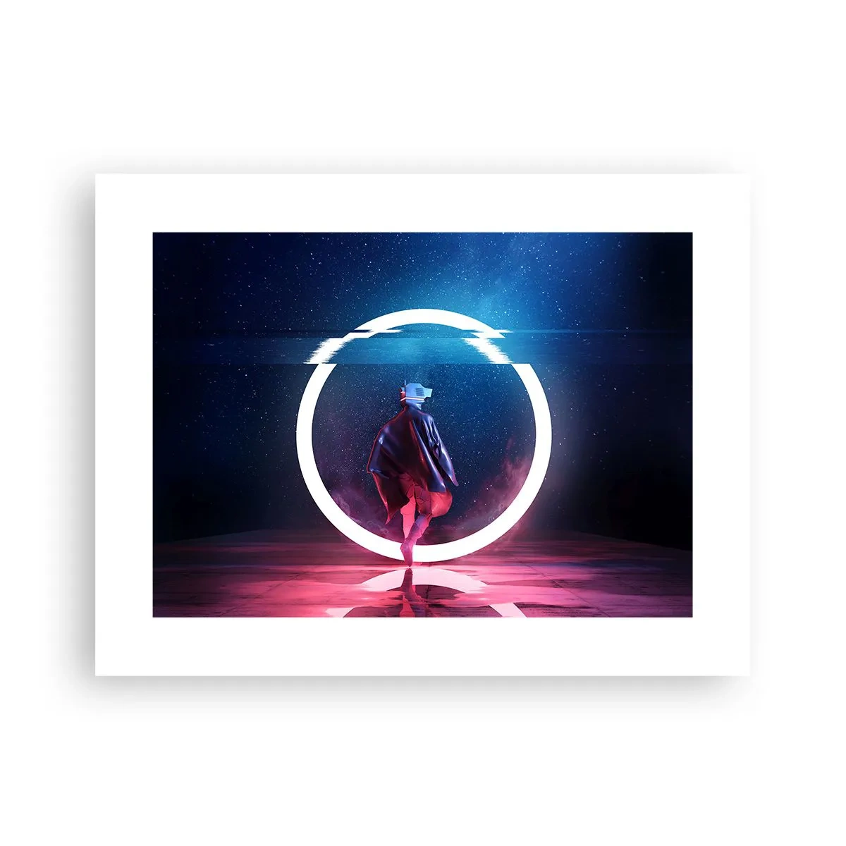 Poster - Tussen werelden - 40x30 cm