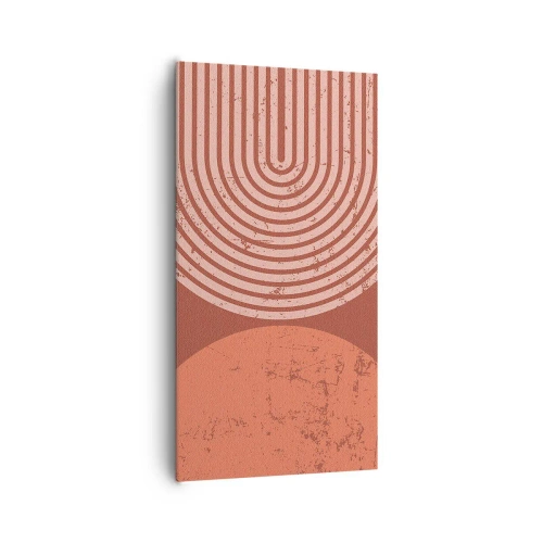 Schilderen op canvas - Een nauwe band - 65x120 cm