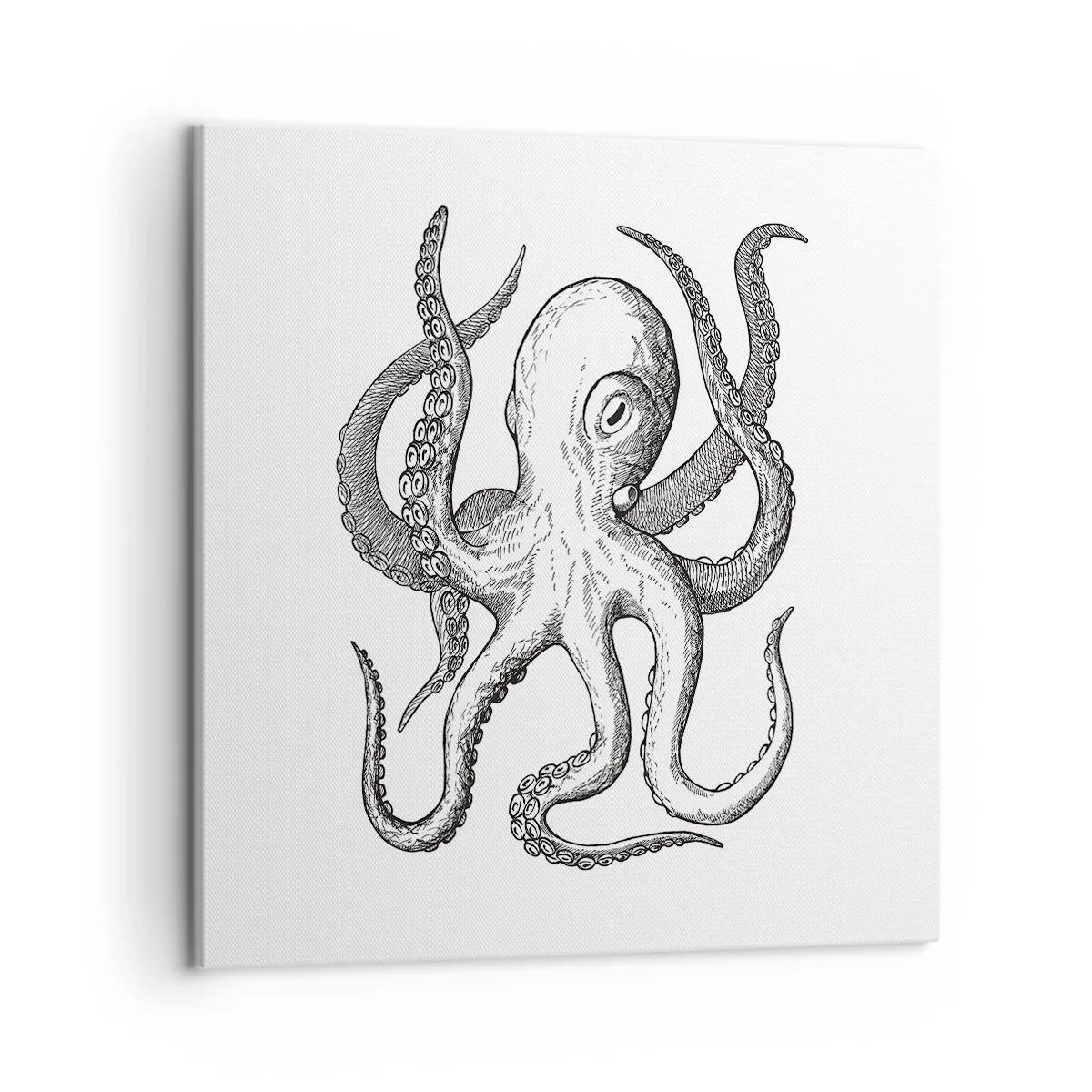 Schilderen op canvas - Dansend met de golven - 50x50 cm