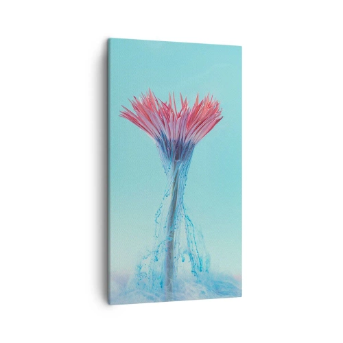 Schilderen op canvas - In een verkwikkende omhelzing - 45x80 cm