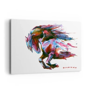 Schilderen op canvas - In vervoering - 120x80 cm
