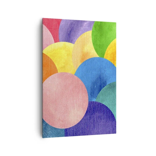 Schilderen op canvas - De oorspronkelijke volheid van het leven - 70x100 cm