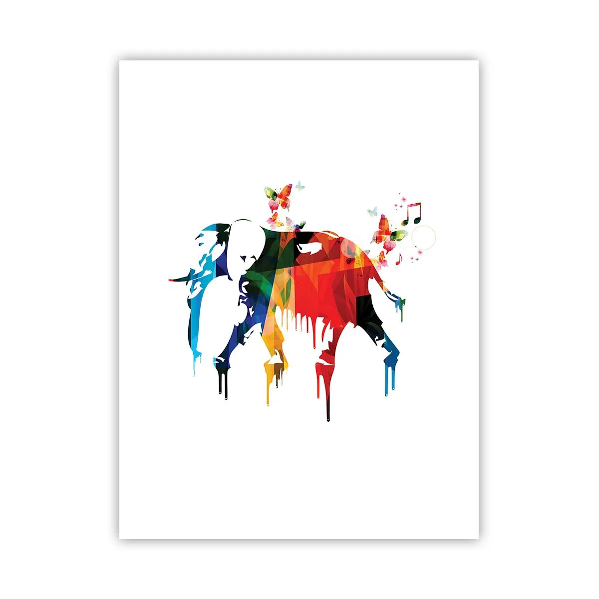 Poster - Iedereen kan dansen - 30x40 cm