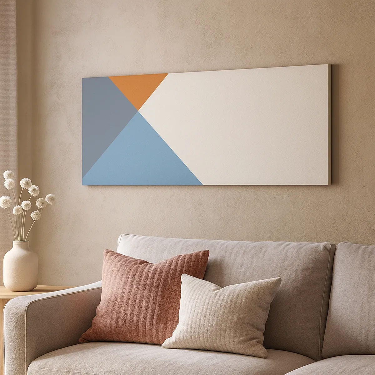 Schilderen op canvas - In een hoekje… - 30x30 cm