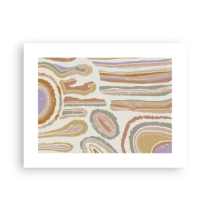 Poster - Kleurrijke doorsneden - 40x30 cm