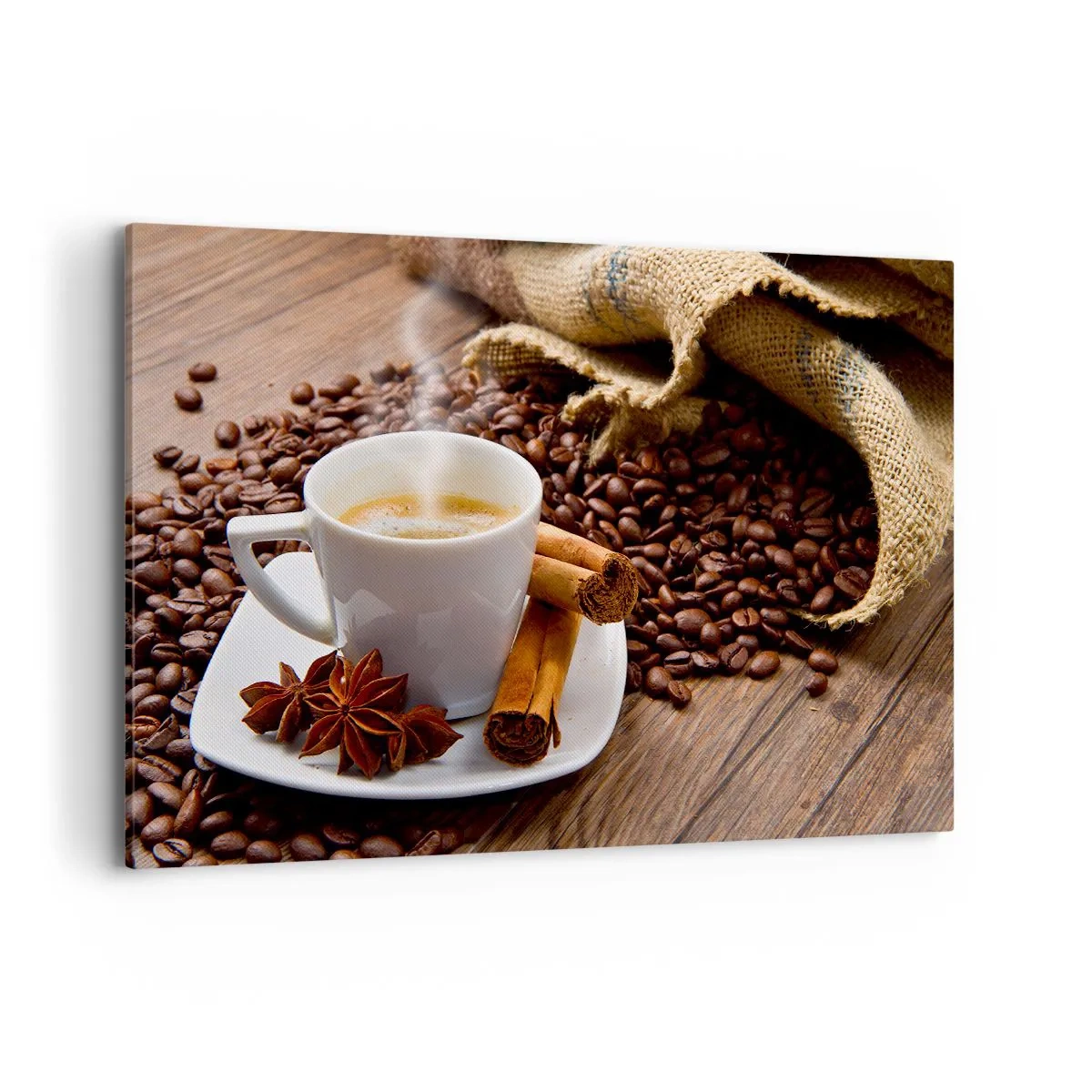 Schilderen op canvas - Pittige smaak en aroma - 120x80 cm