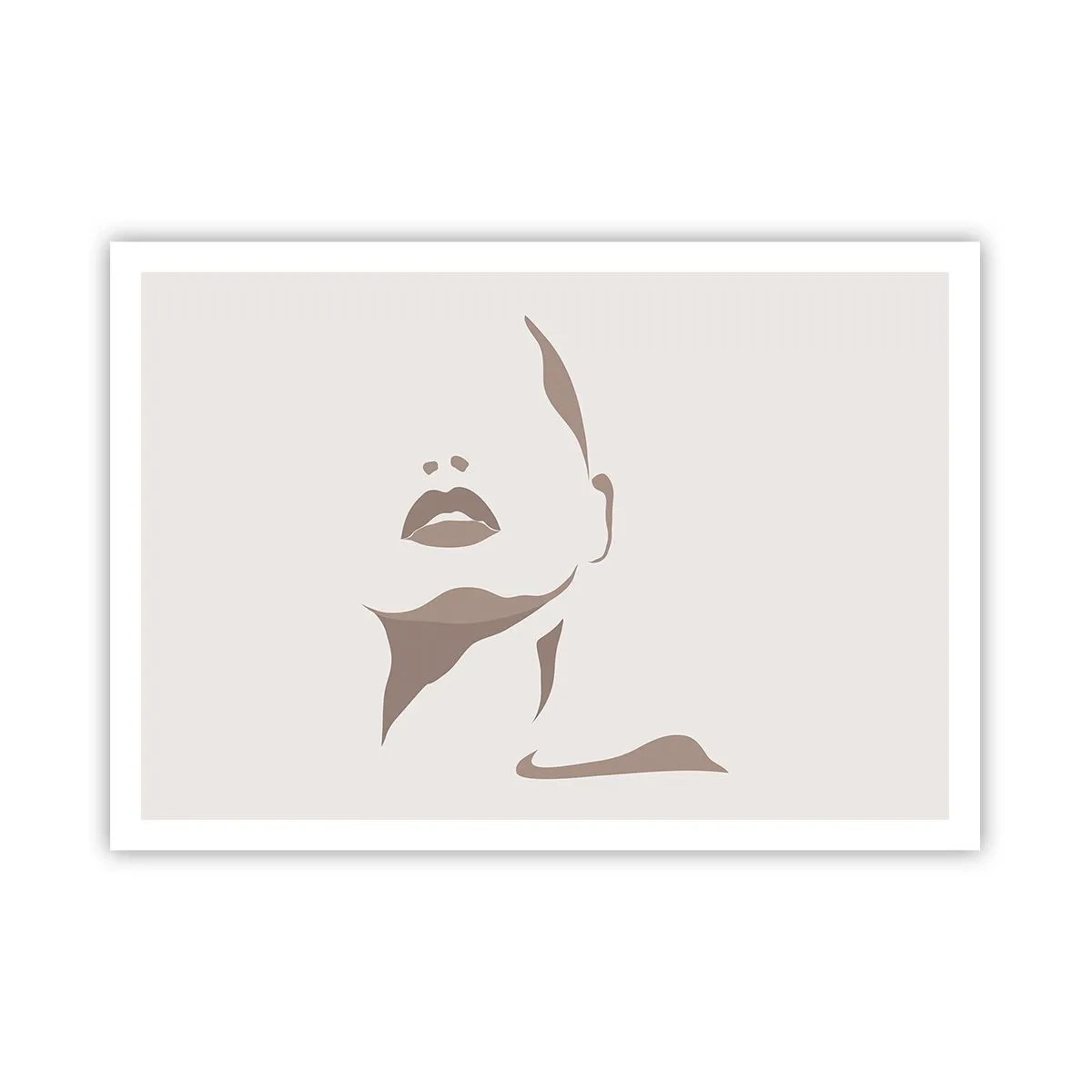 Poster - Gemaakt van licht en schaduw - 100x70 cm