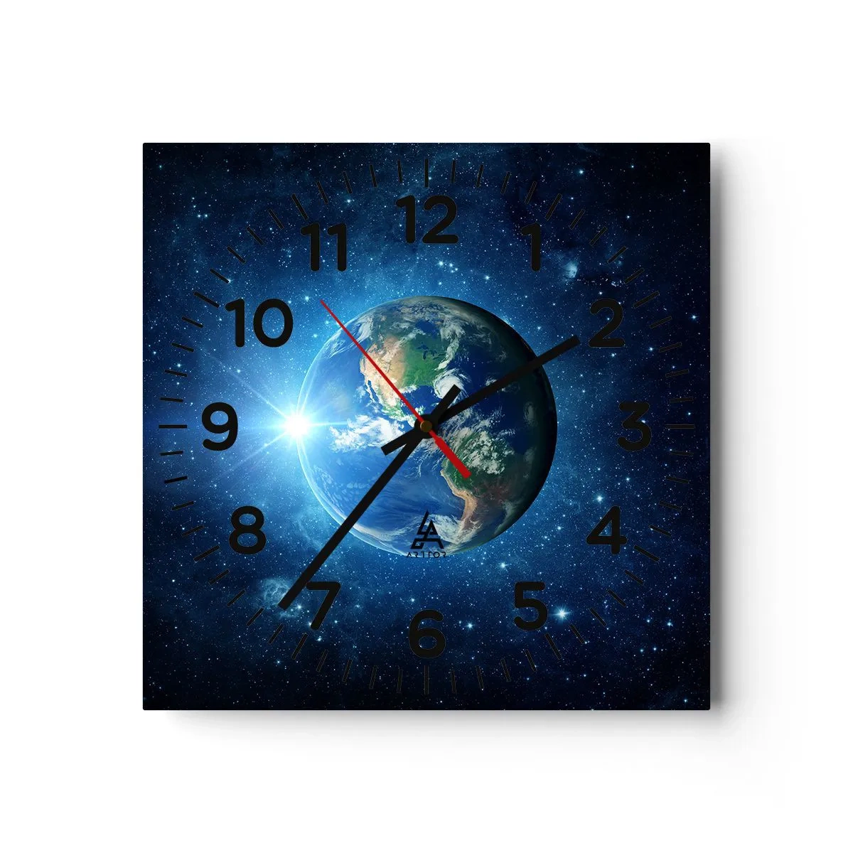 Wandklok - Klok - We zijn in de hemel - 30x30 cm