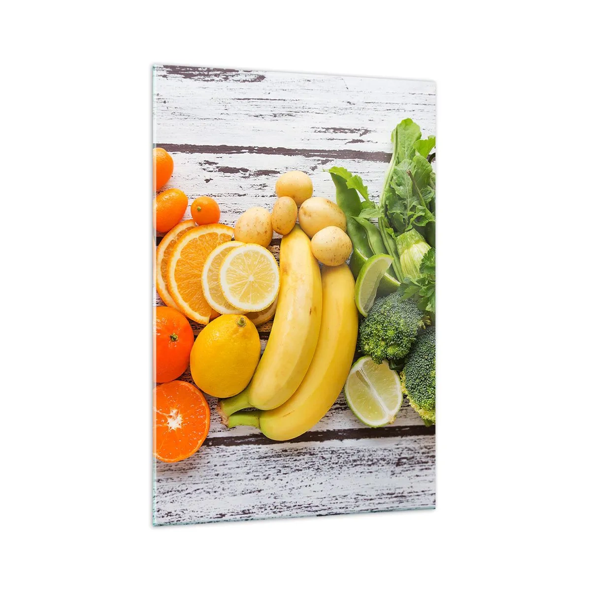 Schilderen op glas - Het is niet genoeg? - 70x100 cm