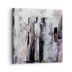 Schilderen op canvas - De mysterieuze drie - 40x40 cm