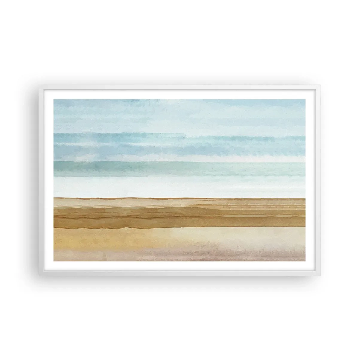 Poster in een witte lijst - Troost - 91x61 cm