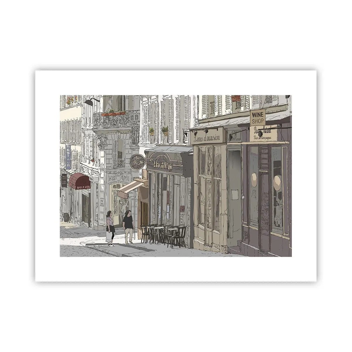 Poster - Stadsvreugde - 40x30 cm