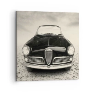 Schilderen op canvas - Je moet gewoon van me houden - 70x70 cm