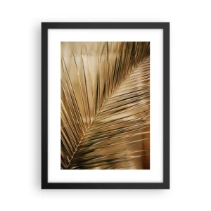 Poster in een zwarte lijst - Natuurlijke zuilengalerij - 30x40 cm