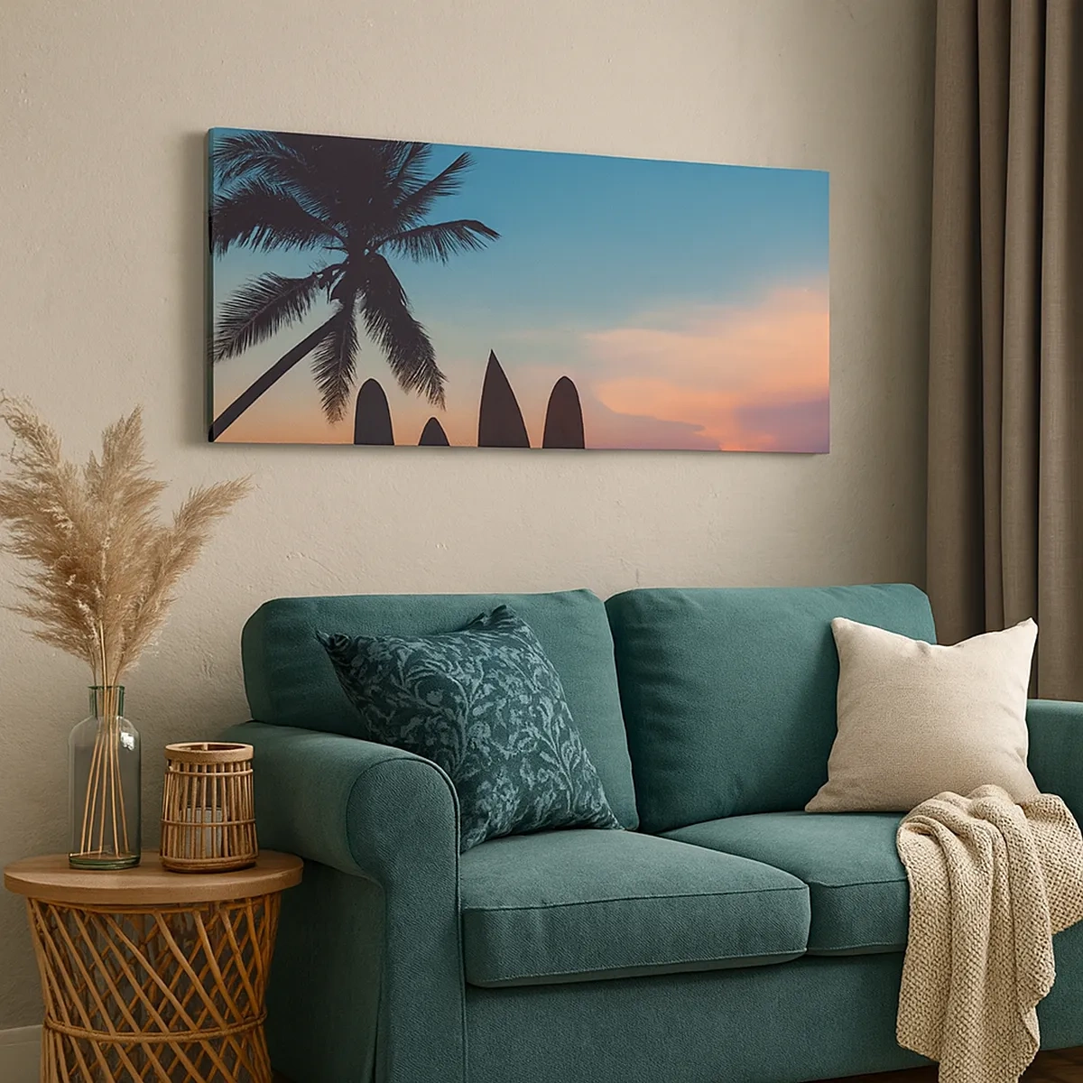 Schilderen op canvas - Morgen wordt ook leuk - 30x30 cm