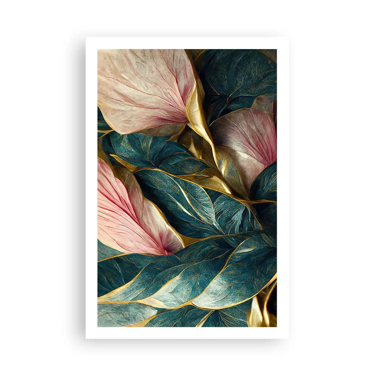 Poster - Natuurlijke elegantie en stijl - 61x91 cm