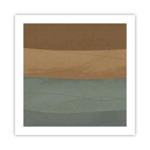 Poster - Horizontale compositie - 50x50 cm