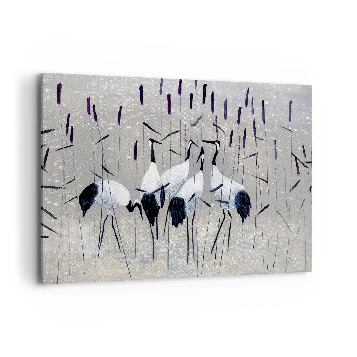 Schilderen op canvas - Onder hun eigen - 120x80 cm