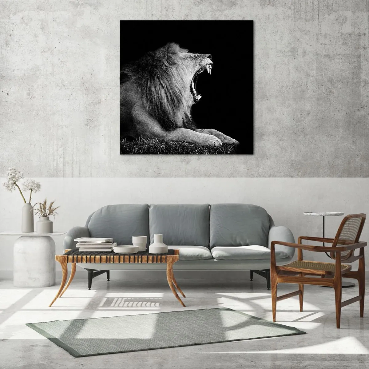 Schilderen op glas - Zonder enige twijfel - 70x70 cm