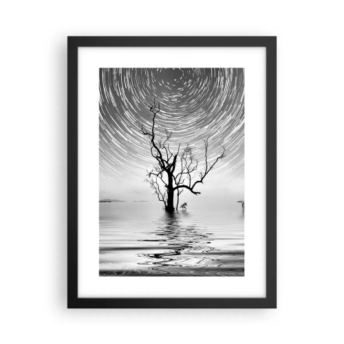 Poster in een zwarte lijst - Een symfonie van de natuur - 30x40 cm