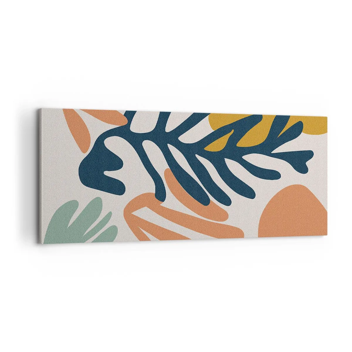 Schilderen op canvas - Koraalzeeën - 100x40 cm