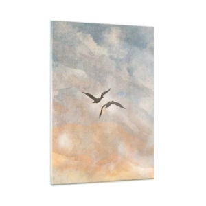 Schilderen op glas - Hemeldans - 50x70 cm