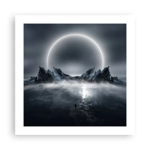 Poster - Einde van het verhaal - 50x50 cm