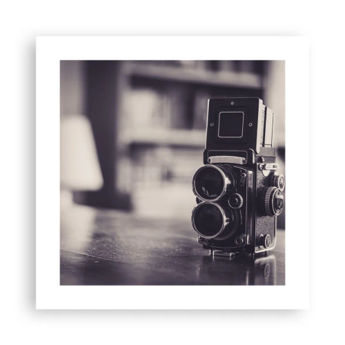 Poster - De magie van oude fotografie - 40x40 cm