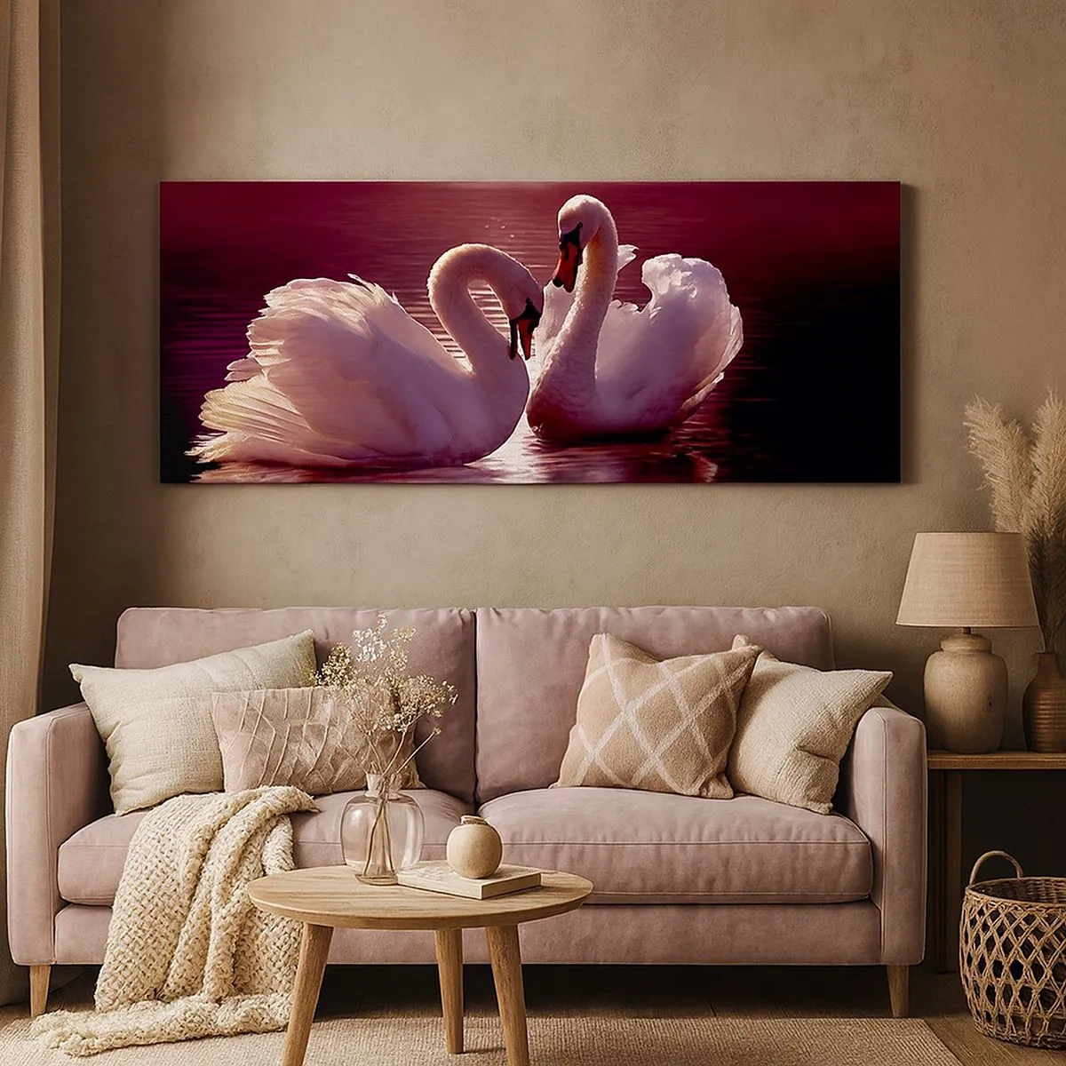 Schilderen op canvas - Tot de dood ons scheidt - 100x40 cm