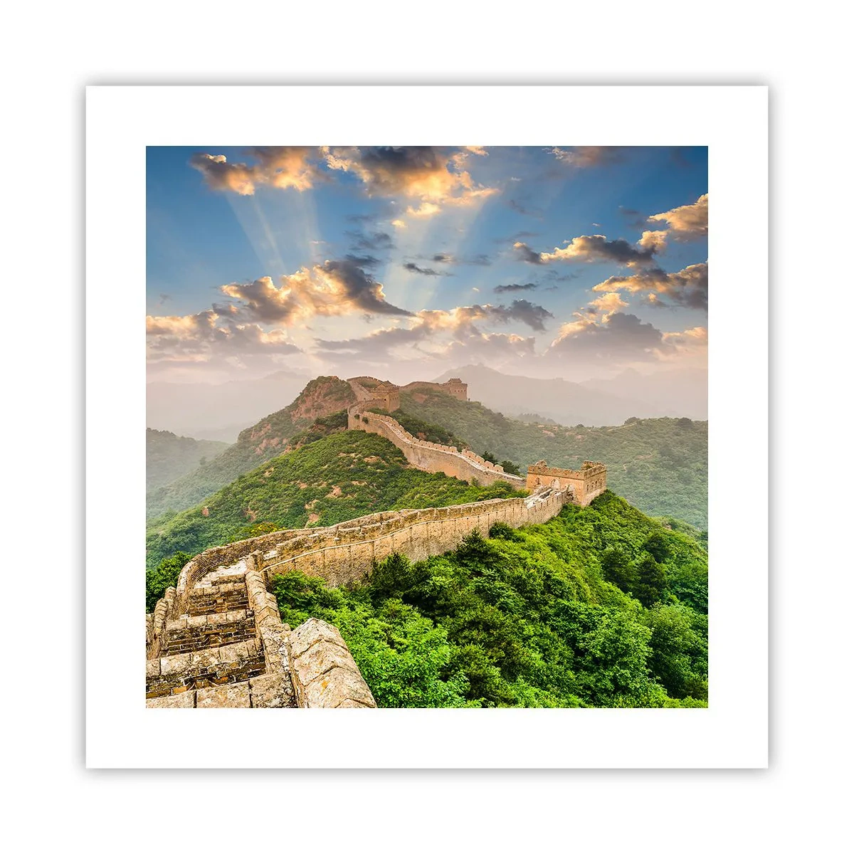 Poster - Eeuwige grootheid - 40x40 cm