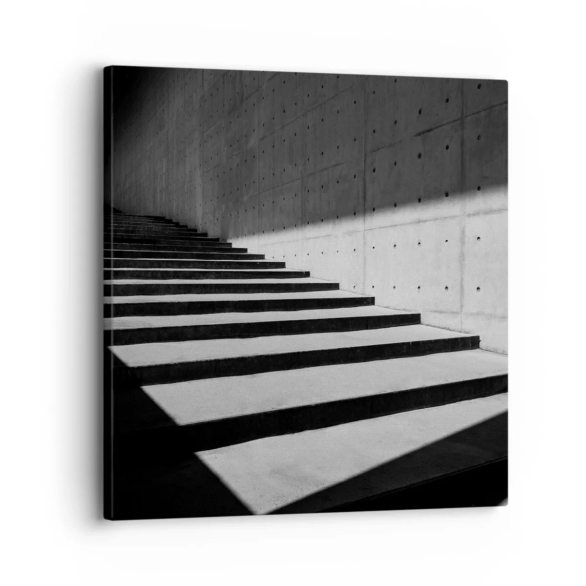 Schilderen op canvas - De rauwe schoonheid van het modernisme - 30x30 cm