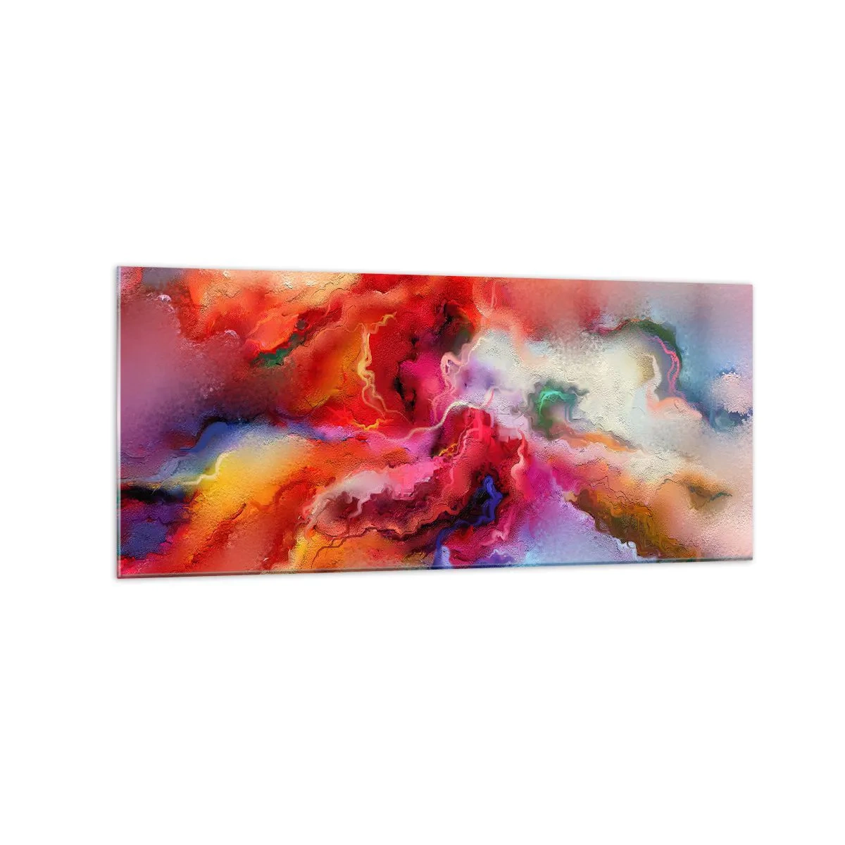 Schilderen op glas - Hoe vang je dromen - rook - 120x50 cm