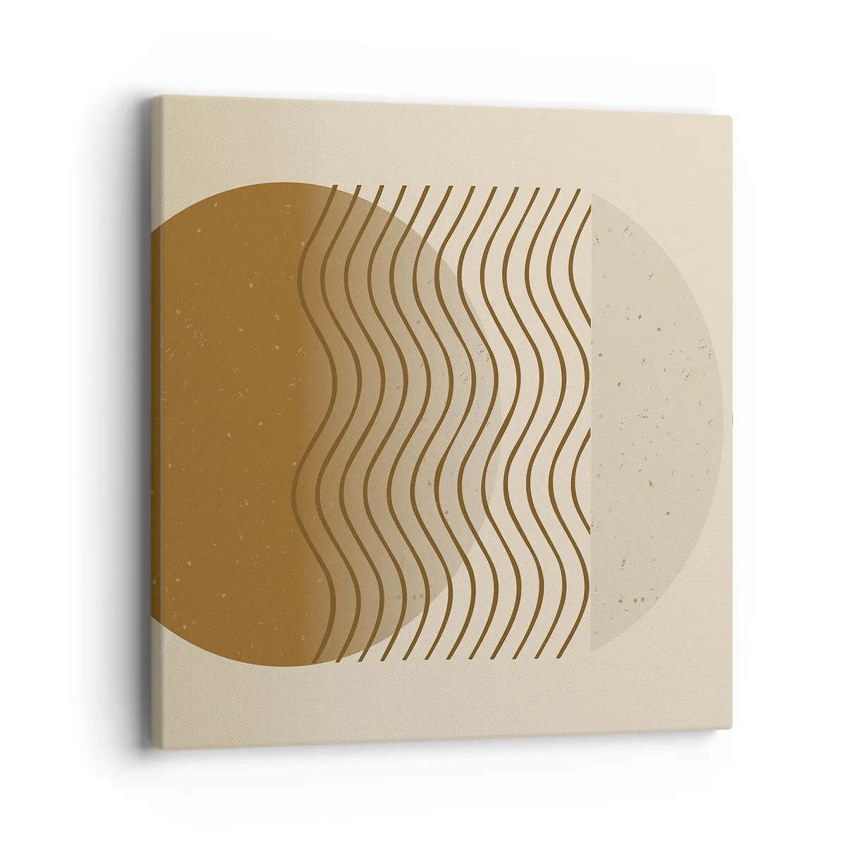 Schilderen op canvas - Over de oorsprong van geometrische figuren - 40x40 cm