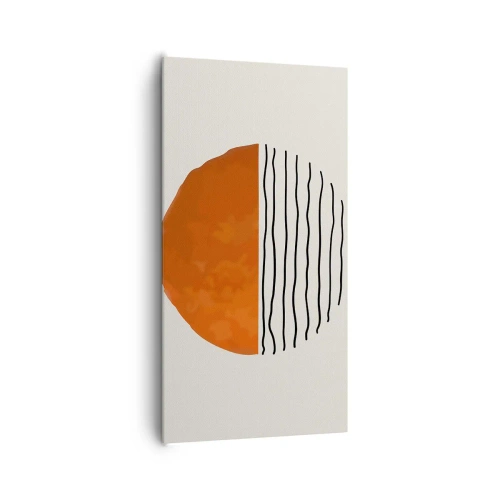 Schilderen op canvas - In het Japanse klimaat - 65x120 cm