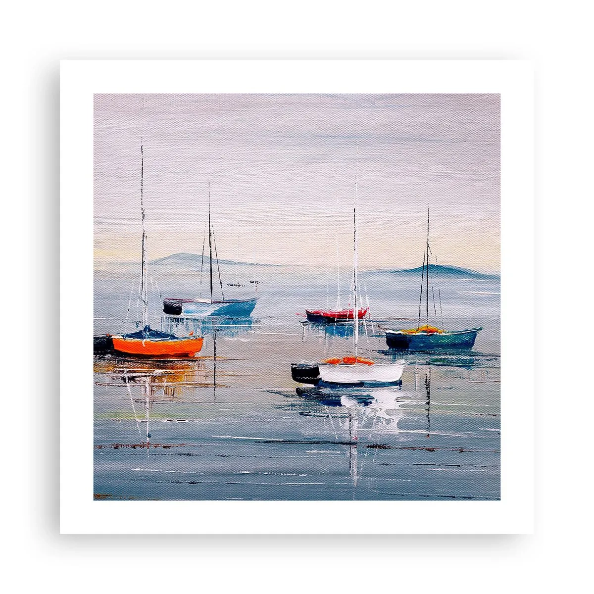 Poster - Een welverdiende rust - 50x50 cm