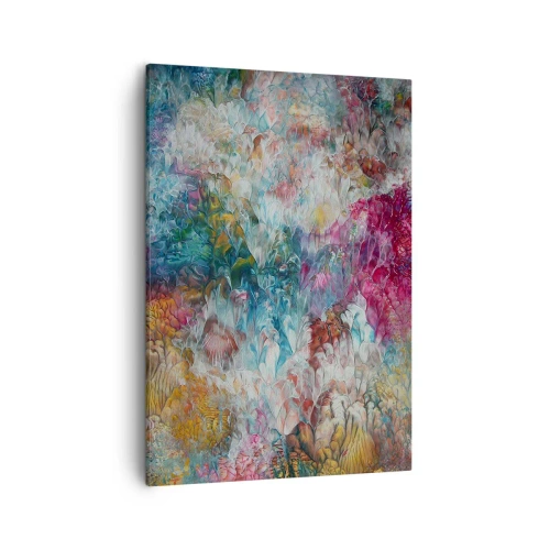 Schilderen op canvas - Volledig in bloei - 50x70 cm