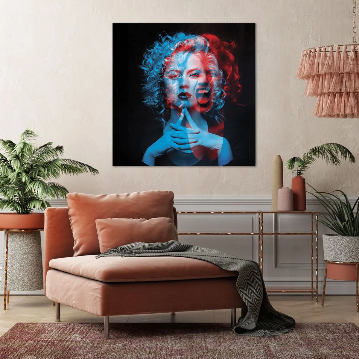 Schilderen op canvas - Alter ego - 50x50 cm