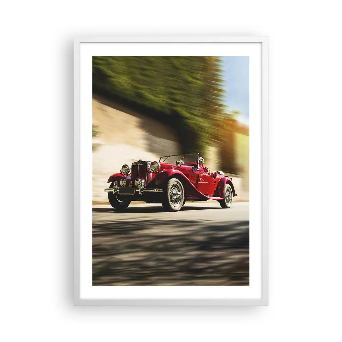 Poster in een witte lijst - Mooier dan Nike van Samothrace - 50x70 cm