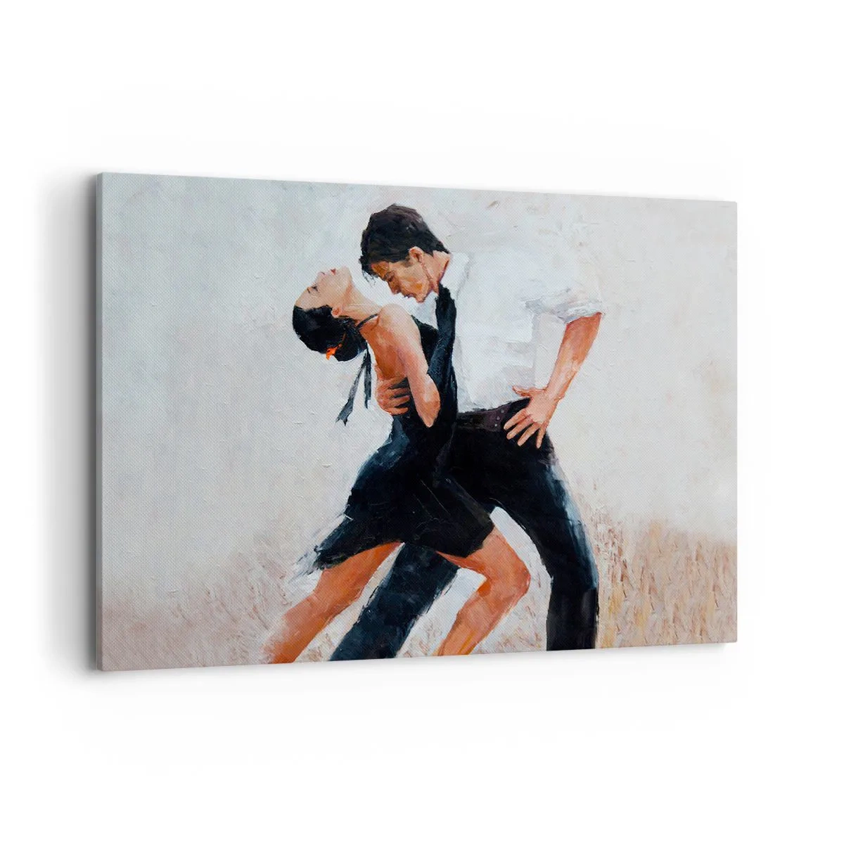 Schilderen op canvas - Tango van mijn dromen - 120x80 cm