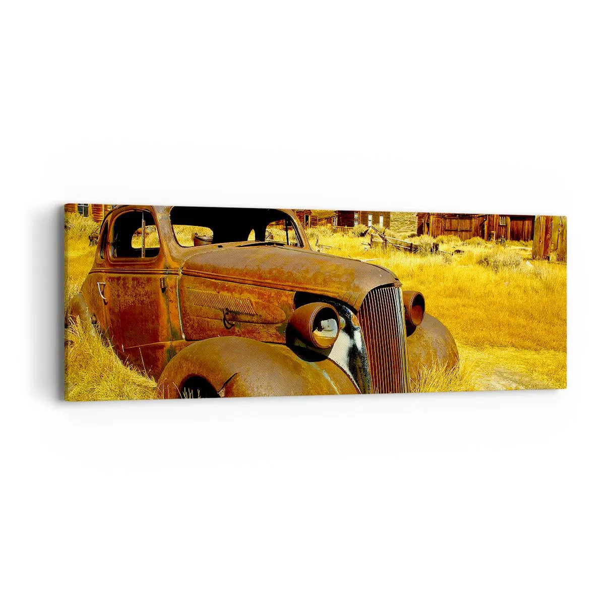 Schilderen op canvas - Een welverdiende rust - 90x30 cm