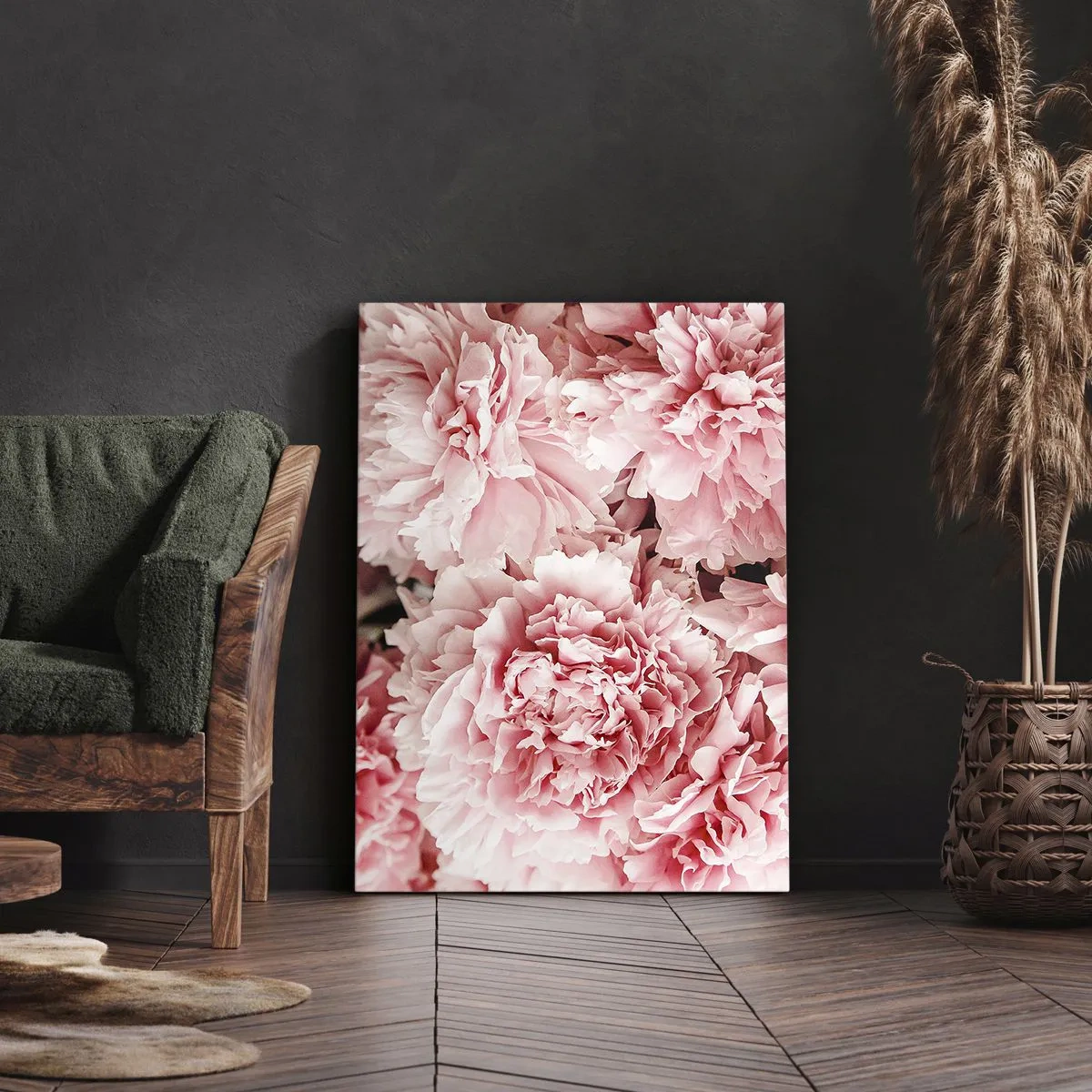 Schilderen op canvas - Roze droom - 80x120 cm