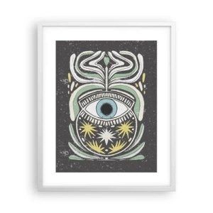 Poster in een witte lijst - Tribale rituelen - 40x50 cm