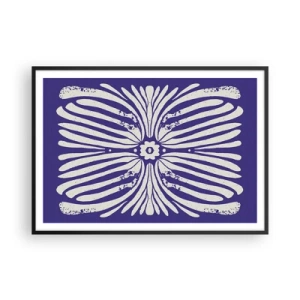 Poster in een zwarte lijst - Etnische inspiraties - 100x70 cm