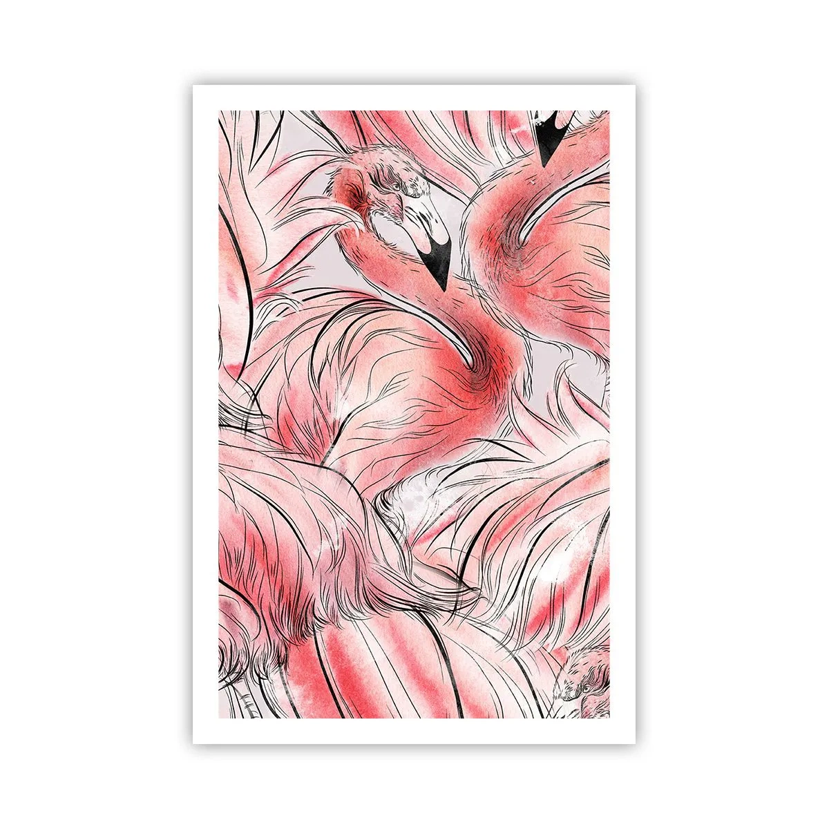 Poster - Vogelcorps de ballet - 61x91 cm
