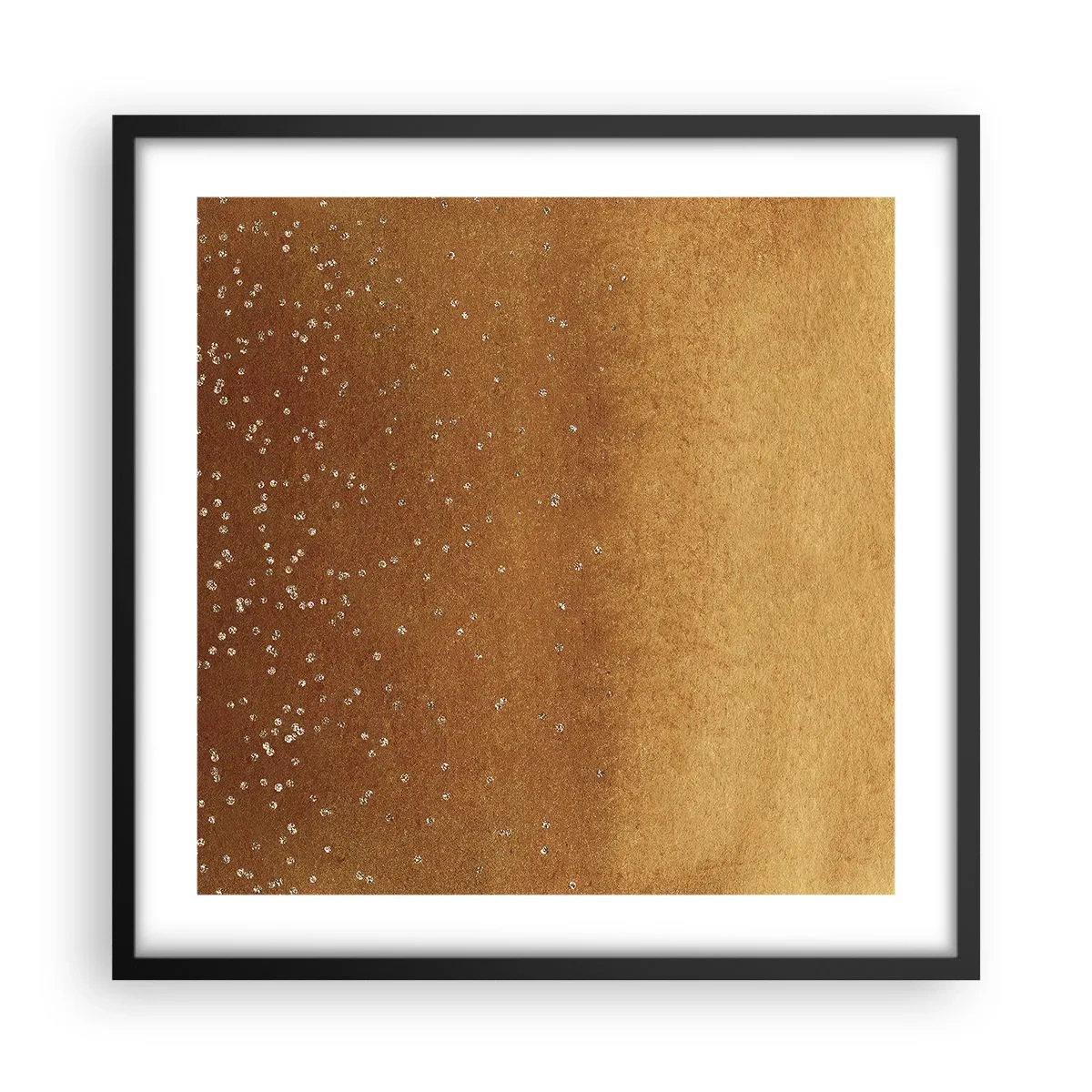 Poster in een zwarte lijst - De geboorte van het licht - 50x50 cm