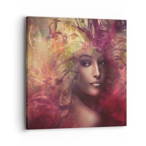 Schilderen op canvas - Ik ben hier! - 40x40 cm