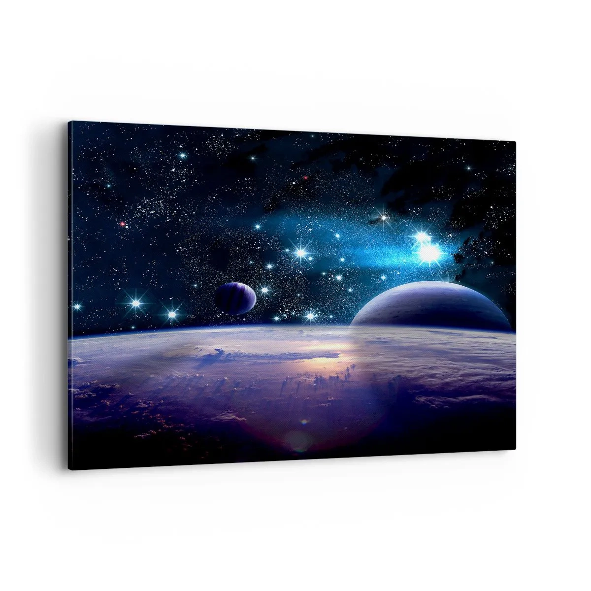 Schilderen op canvas - Nog steeds alleen? - 120x80 cm